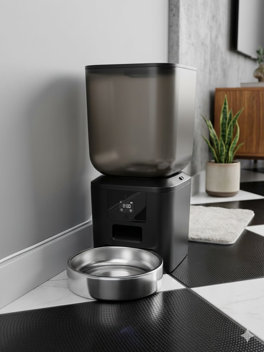 OmniFeed 8L/34 Cups Automatic Feeder With 1080p Camera