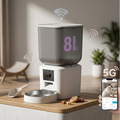 Omnifeed 8l/34 cups Automatic feeder with 1080p Camera